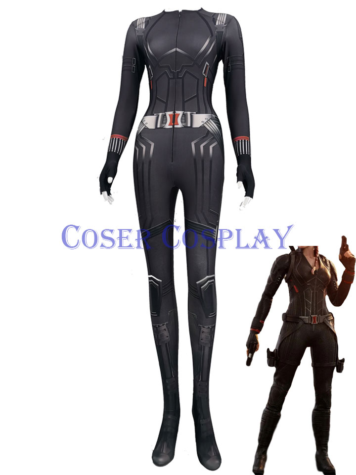 2020 Black Widow Sexy Halloween Cosplay Costumes for Women 0428